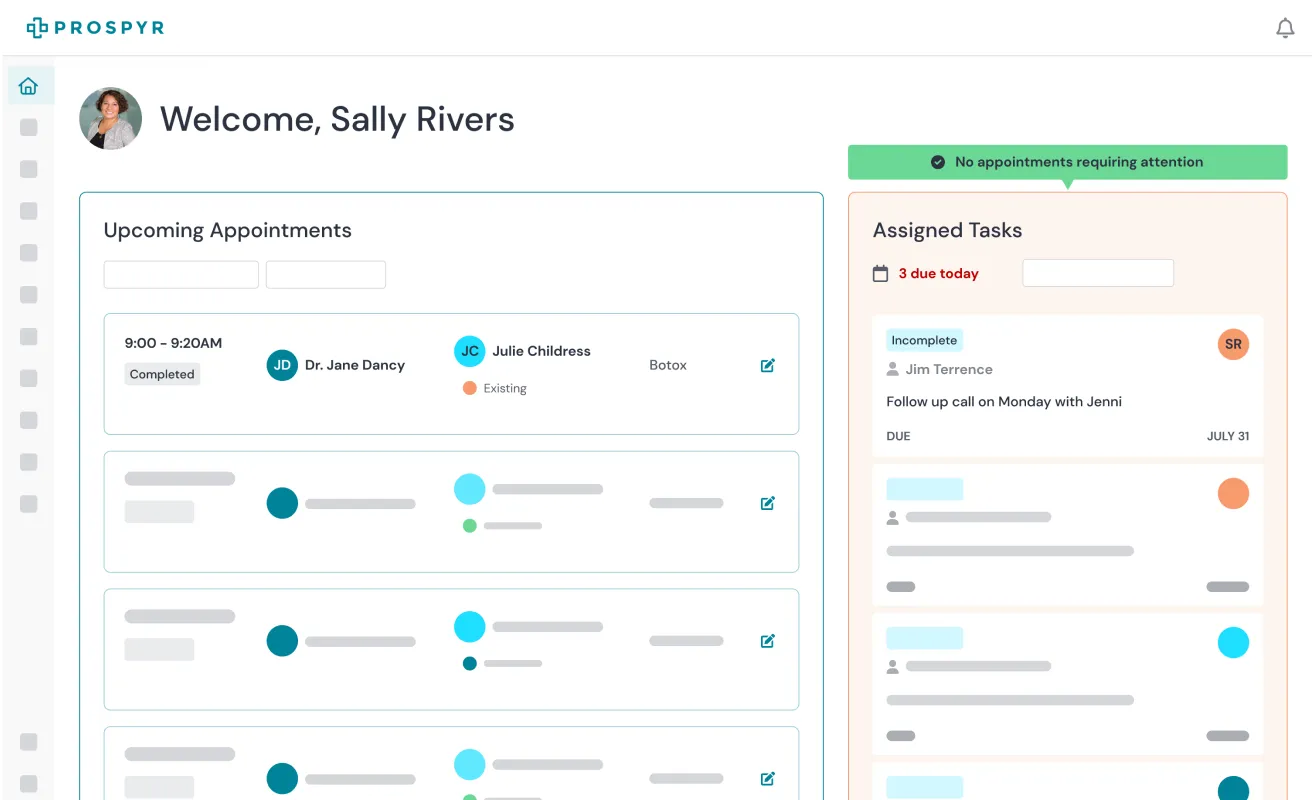 Serve Patients — Prospyr screenshot