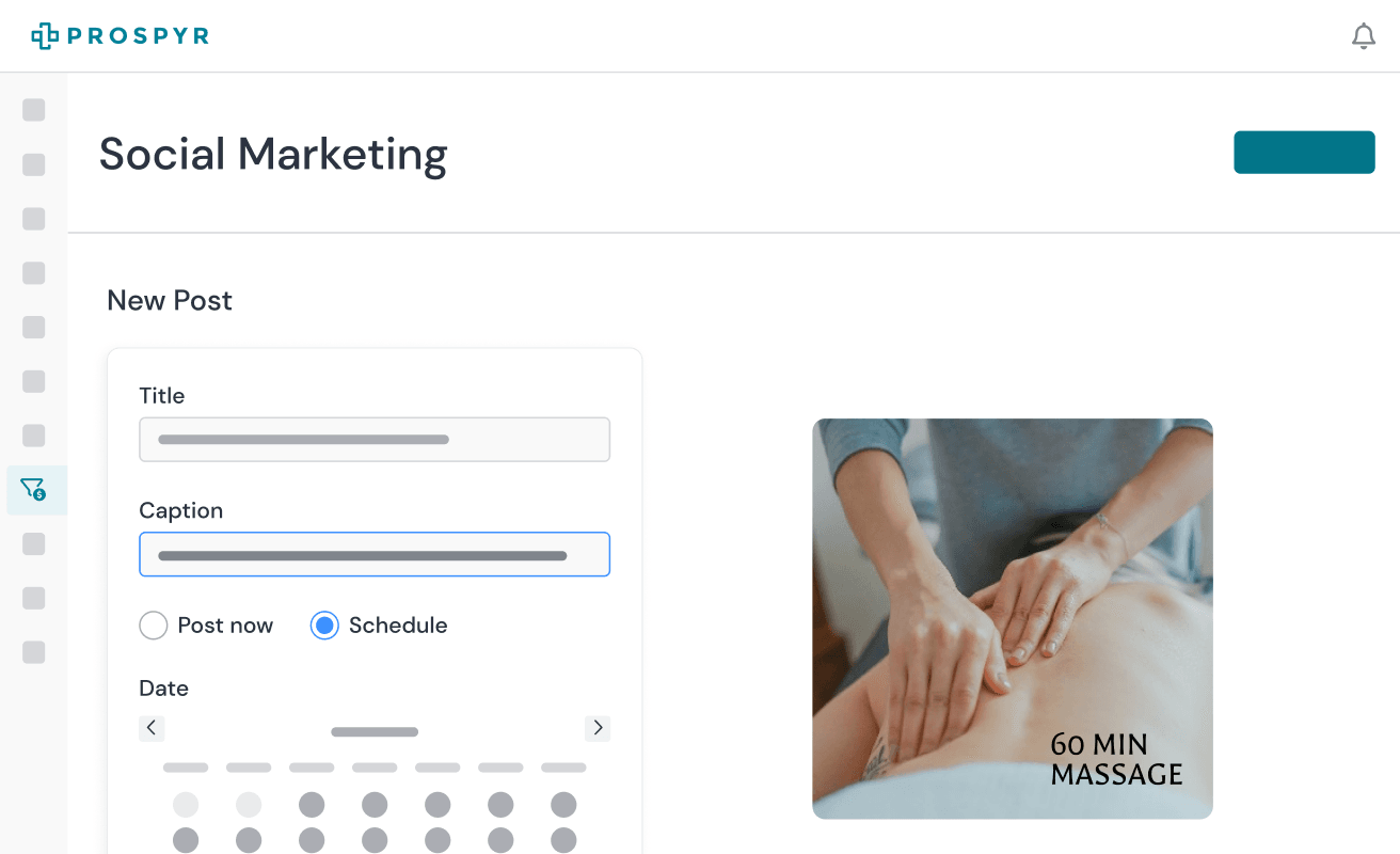 Social Media Integration detail